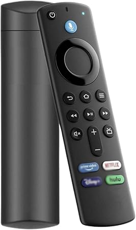 Controle Remoto Compatível Stick com Comando de Voz e Controle TV - Teclas de atalho, modelo substitui o ORIGINAL - Novo Com NF Serve, 2º e 3º geração - Todos aparelhos