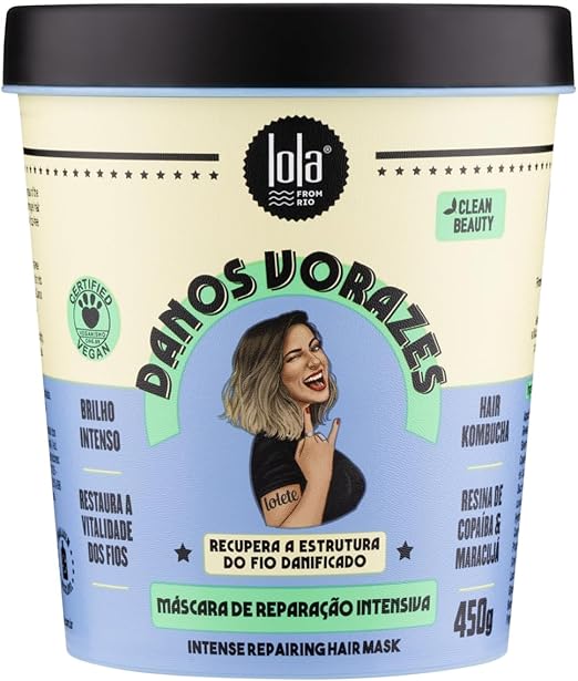 Danos Vorazes Máscara de Tratamento 450g , Lola Cosmetics